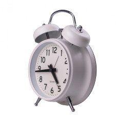 Годинник будильник Clock на батарейці АА настільний годинник з будильником