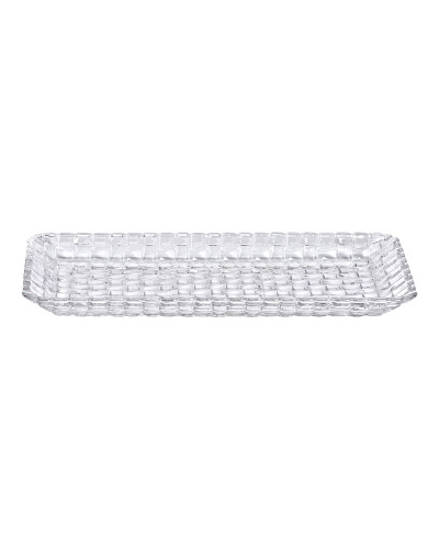 Блюдо для закусок скляне 25*12,5*1,5 см прямокутне HP-YH-33