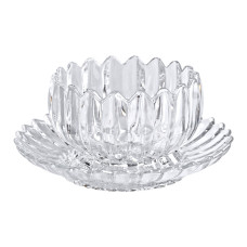Набір піал із блюдцем 6 шт зі скла 300 мл для десертів HP-YH-6