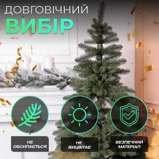 Ялинка штучна 1.1 м лита Карпатська зелена