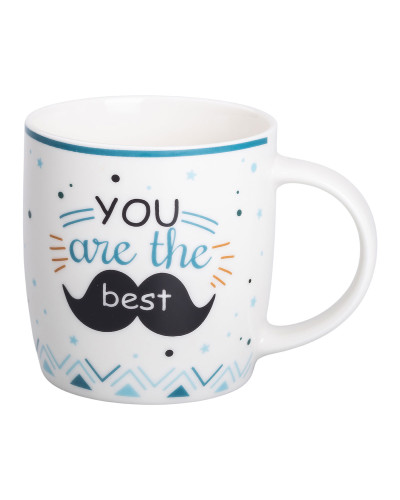 Чашка керамічна з написами 450 (мл) You are the best RX-N240278YB