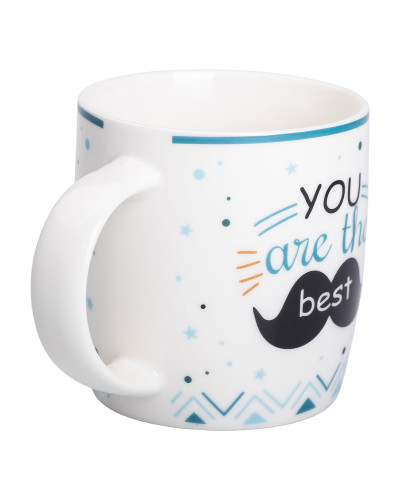 Чашка керамічна з написами 450 (мл) You are the best RX-N240278YB