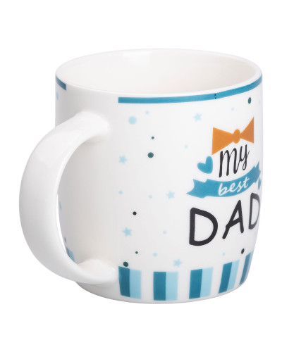 Чашка керамічна з написами 450 (мл) My best dad RX-N240278MD