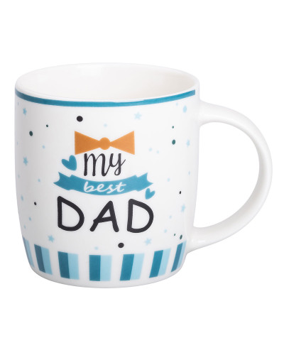 Чашка керамічна з написами 450 (мл) My best dad RX-N240278MD