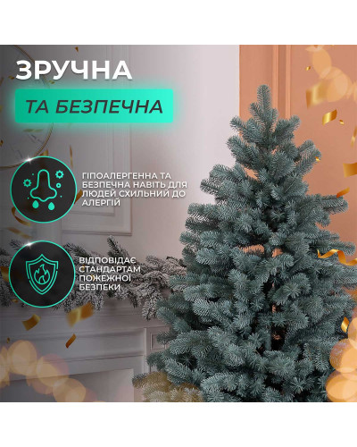 Ялинка штучна 1.8 м Говерла смарагд