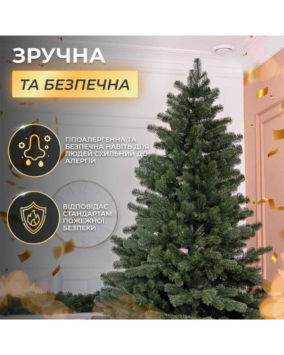 Ялинка штучна 3 м Говерла зелена
