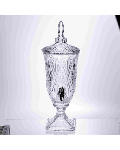 Лимонадниця Classic Crystal 2л з краном HP-19-295 глечик диспенсер для напоїв прозорий