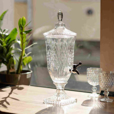 Лимонадниця Classic Crystal 2л з краном HP-19-295 глечик диспенсер для напоїв прозорий