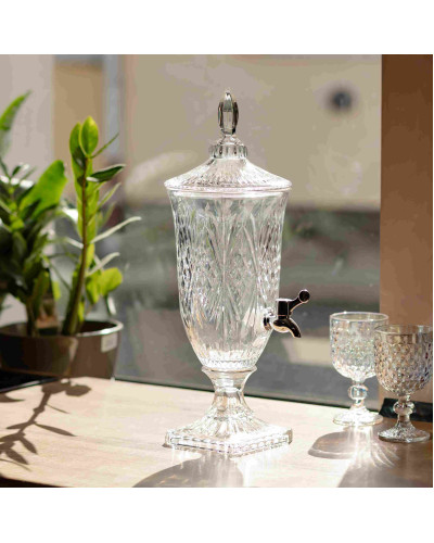 Лимонадниця Classic Crystal 2л з краном HP-19-295 глечик диспенсер для напоїв прозорий