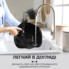 Аерофритюрниця Sokany Healthy AirFryer 1300W 4.8l мультипічі аерогрилі