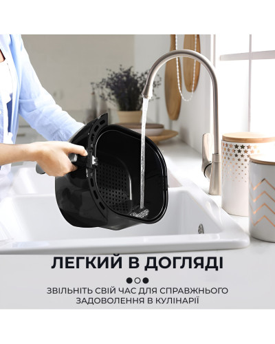 Аерофритюрниця Sokany Healthy AirFryer 1300W 4.8l мультипічі аерогрилі