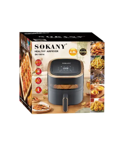 Аерофритюрниця Sokany Healthy AirFryer 1300W 4.8l мультипічі аерогрилі