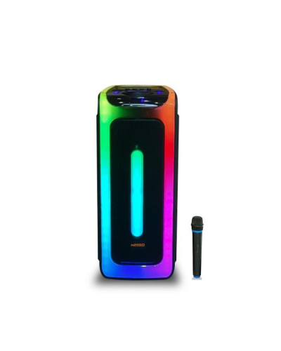 Акустика для вечірок KIMISO QS-4228 з мікрофоном та пультом ДК BT/TF/USB/AUX 3000 Вт чорний
