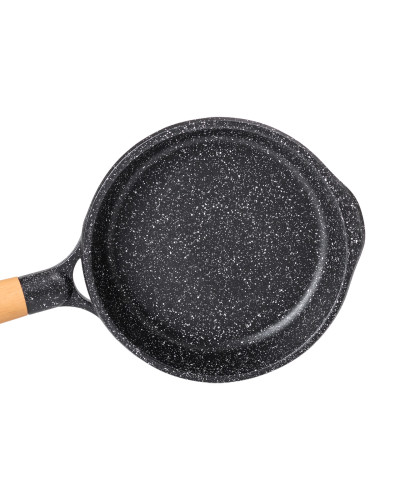 Алюмінієва каструля Marble з антипригарним покриттям 1 літр Ø 20 см Black MGC Алюмінієва каструля Marble з антипригарним покриттям 1 літр Ø 20 см Black MGC