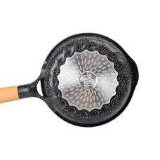 Алюмінієва каструля Marble з антипригарним покриттям 1 літр Ø 20 см Black MGC