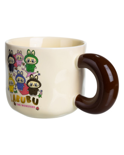 Чашка порцелянова Labubu The Monsters 400 (мл) подарункова кружка прикольна чашка для дітей на подарунок FM-21B