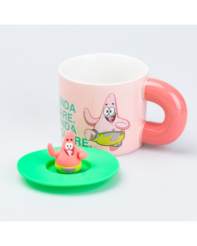Чашка керамічна з кришкою 