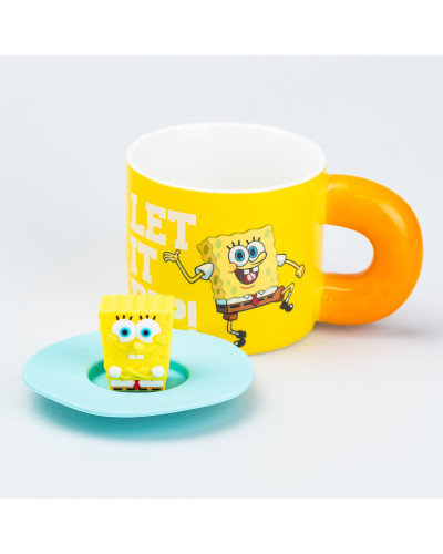 Чашка керамічна з кришкою 