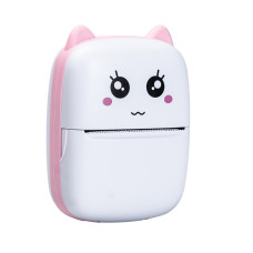 Дитячий міні-принтер портативний Mini Printer портативний дитячий принтер Рожевий