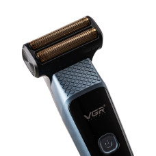 Електробритви Тримери Акумуляторні бритви VGR USB Акумуляторні бритви VGR з насадками
