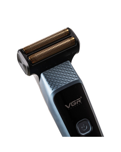 Електробритви Тримери Акумуляторні бритви VGR USB Акумуляторні бритви VGR з насадками