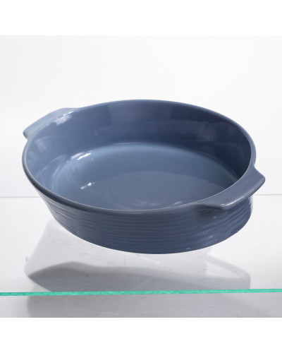 Форма для запікання овальна 36×22,5×7 (см) 2 літри Блакитна S1288