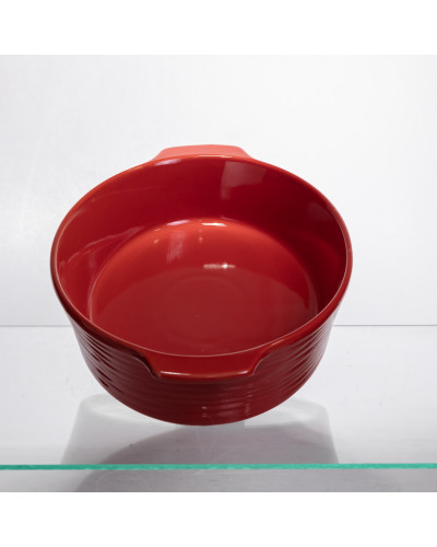Форма для запікання овальна 36×22.5×7 (см) форма для духовки 2 літри Червоний S1289