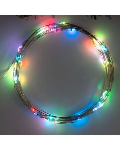 Гірлянда кінський хвіст Роса 10 ниток на 200 LED лампочок світлодіодна мідний провід 2 м по 20 діодів Гірлянда кінський хвіст Роса 10 ниток на 200 LED лампочок світлодіодна мідний провід 2 м по 20 діодів