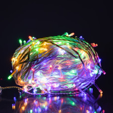 Гірлянда Нитка вулична 30 м 300 LED білий провід Мультиколор CF300L30MWML