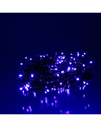 Гірлянда Нитка вулична 30 (м) 300 LED чорний провід Синій CF300L30MBBL