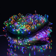 Гірлянда Різдвяна фея вулична 100 м 1000 LED білий провід Мультиколор CF1000L100MWML