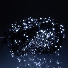 Гірлянда Різдвяна фея вулична 100 (м) 1000 LED чорний провід Білий CF1000L100MBW