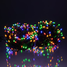 Гірлянда Різдвяна фея вулична 50 (м) 500 LED чорний провід Мультиколор CF500L50MBML