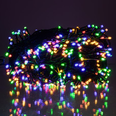 Гірлянда Різдвяна фея вулична 50 (м) 500 LED чорний провід Мультиколор CF500L50MBML