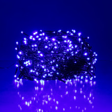 Гірлянда Різдвяна фея вулична 50 (м) 500 LED чорний провід Синій CF500L50MBBL