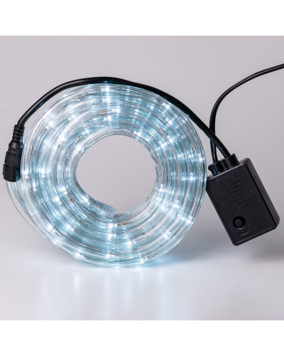 Гірлянда вулична стрічка Дюралайт 240 LED світлодіодна 7 м морозостійка Білий