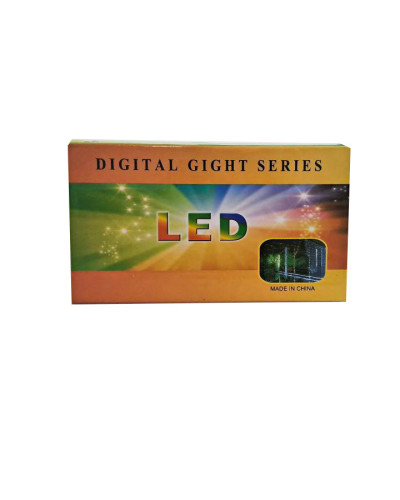Гірлянда Водоспад 3х2 м 210 LED (480 L) лампочок світлодіодна прозорий дріт 10 ниток 8 режимів Синій