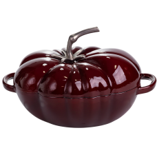 Каструля чавунна емальована Iron Tomato 2,5 л, бургунді Yiwu HP-FLG-20 burgundy