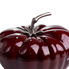 Каструля чавунна емальована Iron Tomato 2,5 л, бургунді Yiwu HP-FLG-20 burgundy