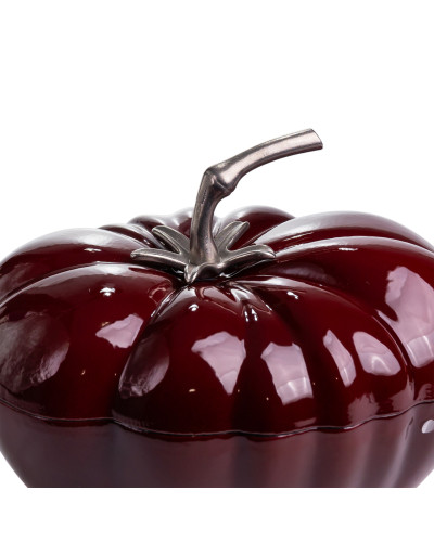 Каструля чавунна емальована Iron Tomato 2,5 л, бургунді Yiwu HP-FLG-20 burgundy