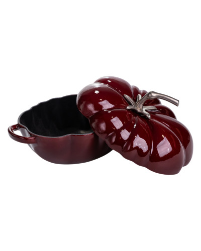 Каструля чавунна емальована Iron Tomato 2,5 л, бургунді Yiwu HP-FLG-20 burgundy