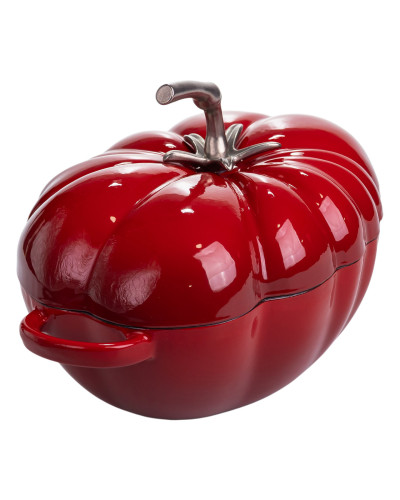 Каструля чавунна емальована Iron Tomato 2,5 л, червоний Yiwu HP-FLG-20 RED
