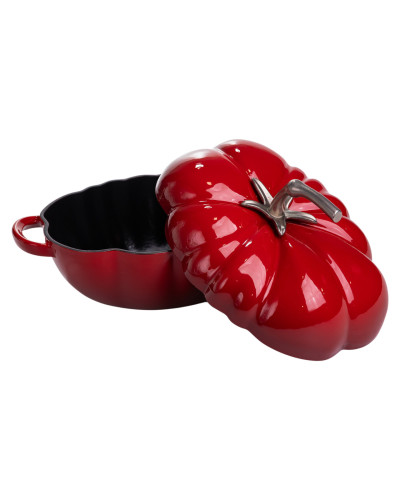 Каструля чавунна емальована Iron Tomato 2,5 л, червоний Yiwu HP-FLG-20 RED