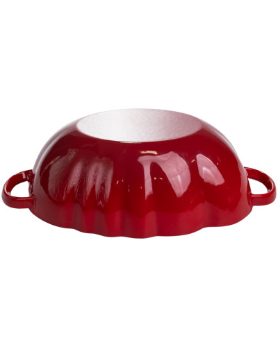 Каструля чавунна емальована Iron Tomato 2,5 л, червоний Yiwu HP-FLG-20 RED