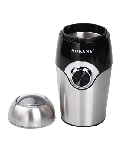 Кавомолка мультимолка 150 Вт 50 г електрична для дрібного помолу Sokany SK-3024