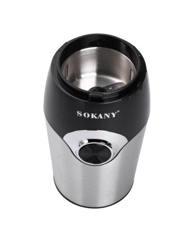 Кавомолка мультимолка 150 Вт 50 г електрична для дрібного помолу Sokany SK-3024