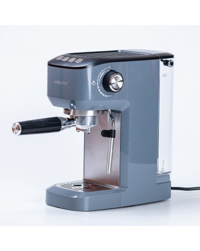 Кавоварка ріжкова Sokany Cofee Maker 1.2л еспресо машина кавоварка для дому