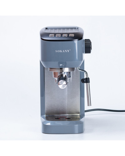 Кавоварка ріжкова Sokany Cofee Maker 1.2л еспресо машина кавоварка для дому