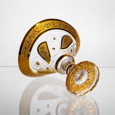 Цукерниця скляна Bogema Gold 15 см Yiwu HP-34-134
