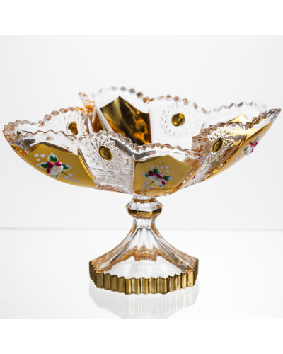 Цукерниця скляна Crystal 12 см Yiwu HP-34-139